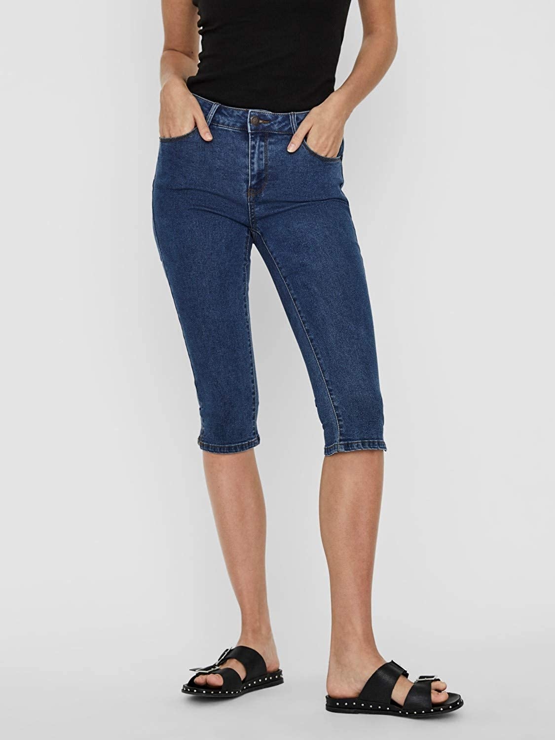 

Damskie Spodnie Dżinsowe Z Krótką Nogawką Rozm.xs