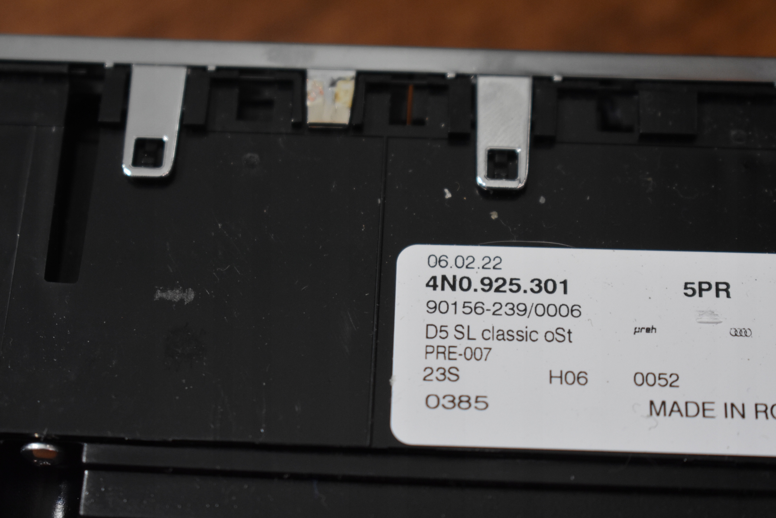 IDEALNY PANEL BLOK WLACZNIKOW DRIVE SELECT AUDI 1