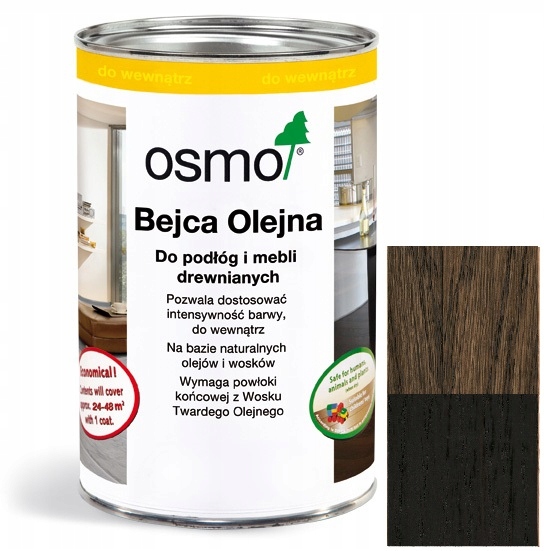 Osmo 3590 2,5L Olejová lazúra čierna **wawa