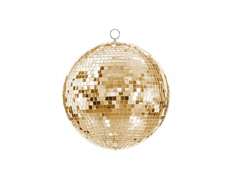 Závěsná dekorace Disco koule 30 cm zlatá