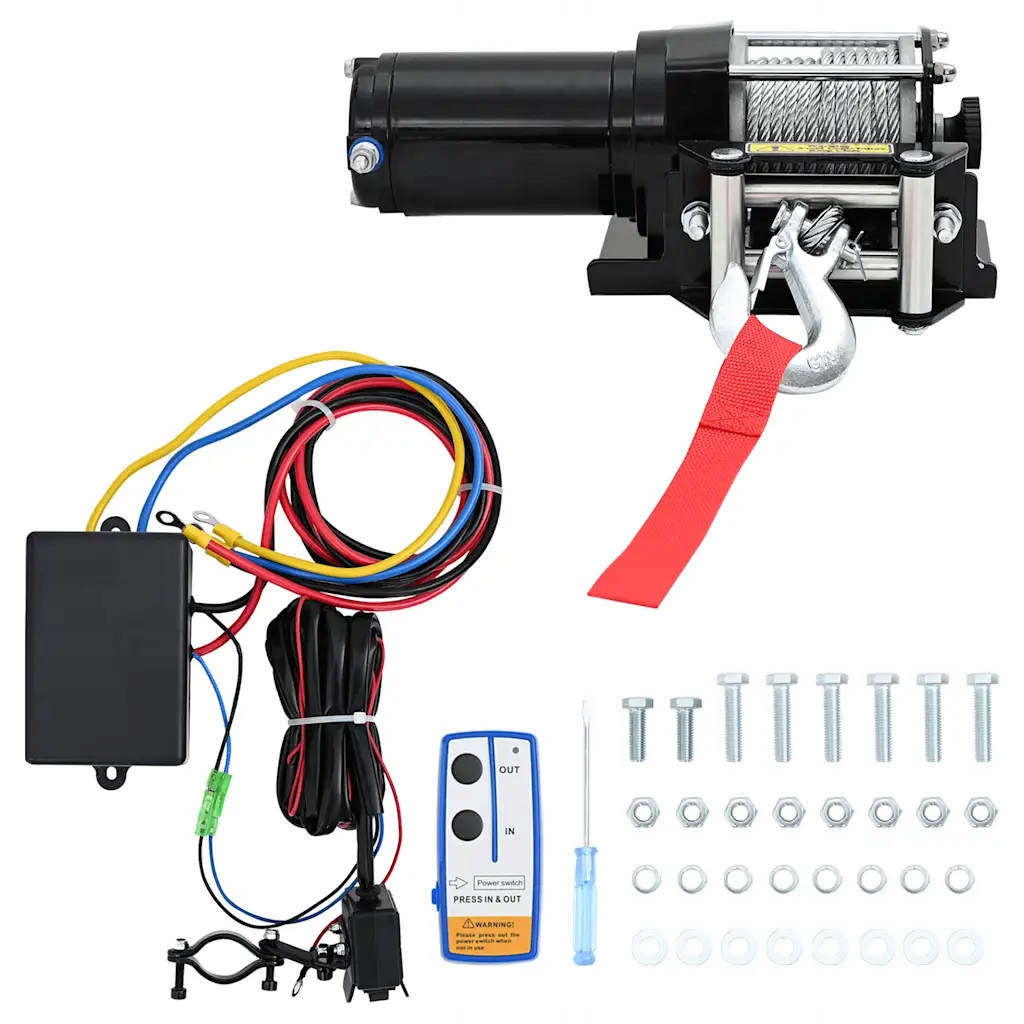 Elektrický naviják 1360 kg 12V 210231