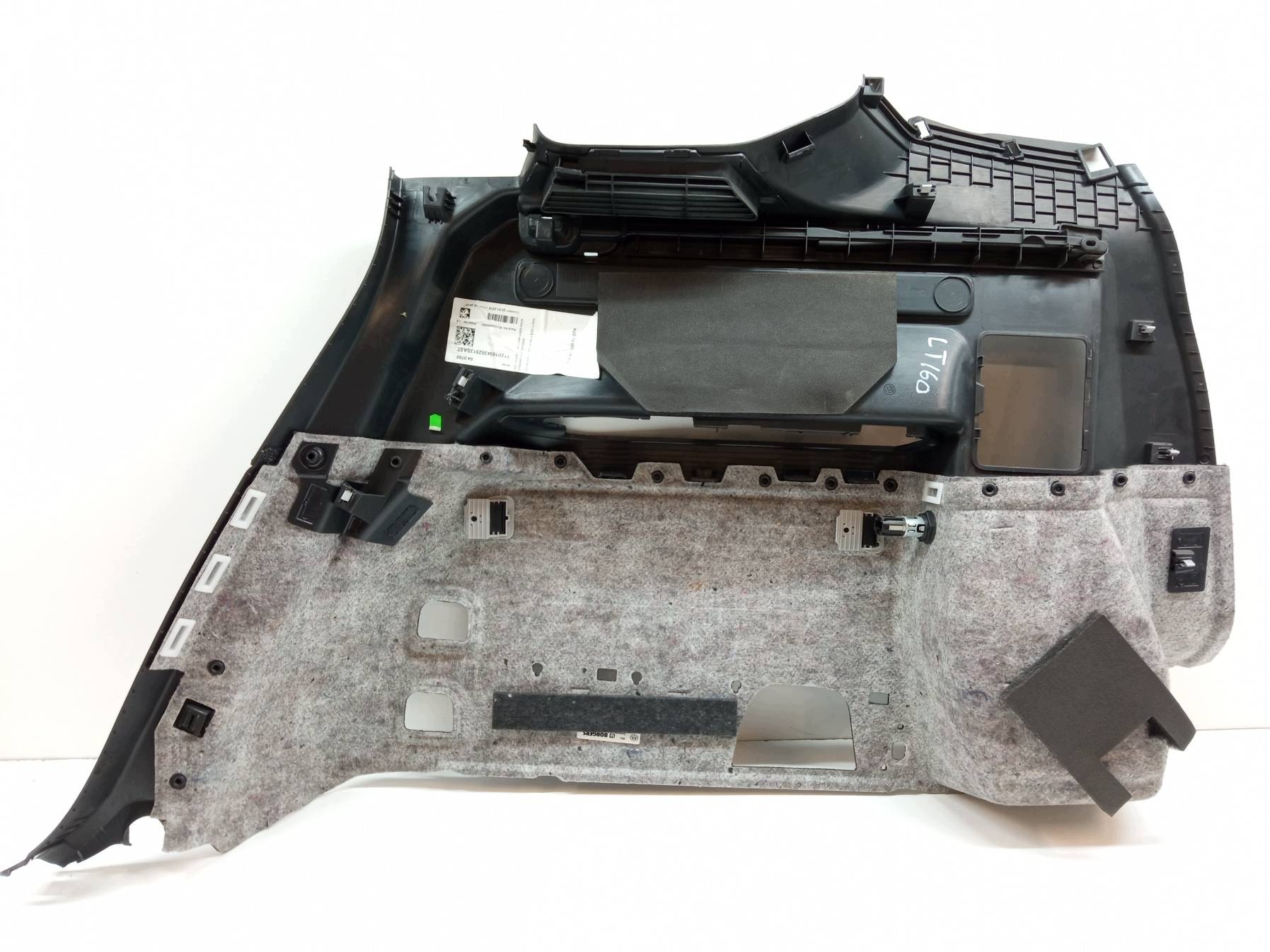 boot upholstery left 5TA867033 VW Volkswagen Touran III (2015- )