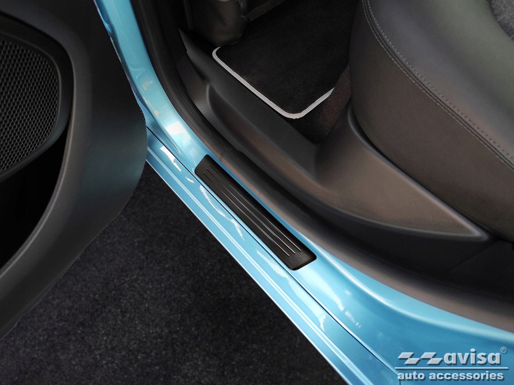 RENAULT ZOE nakladki ochronne progowe komplet Producer Avisa