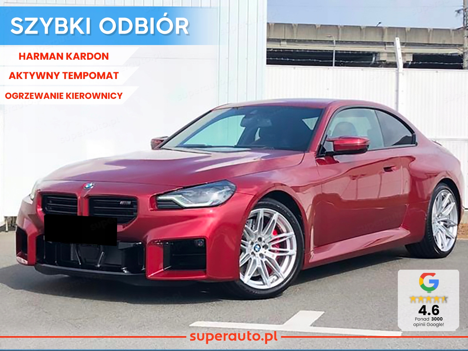 BMW Seria 2 M2 Coupe 3.0 (480KM) 2025