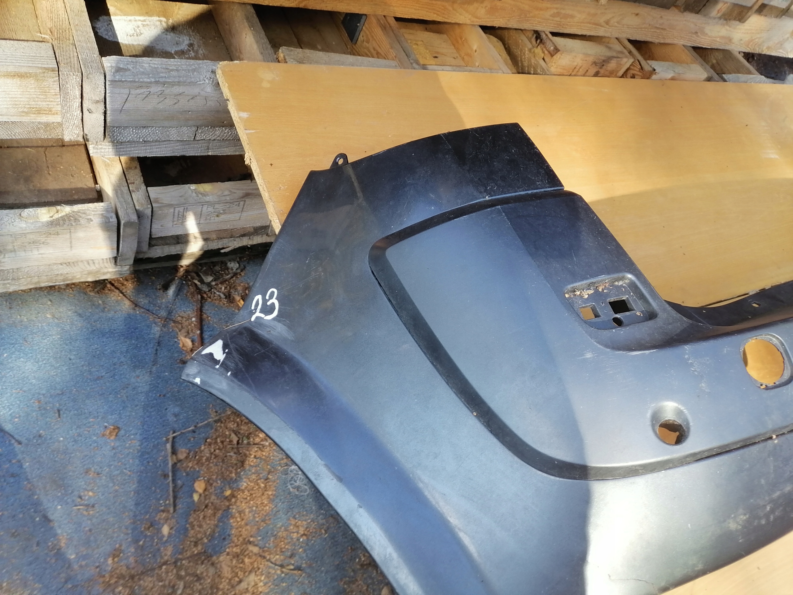 bumper rear part RENAULT SCENIC II PDC 8200141081