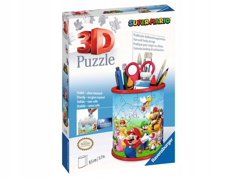 Puzzle 3D RAVENSBURGER Przybornik Super Mario