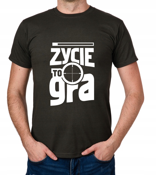 

koszulka Życie To Gra prezent