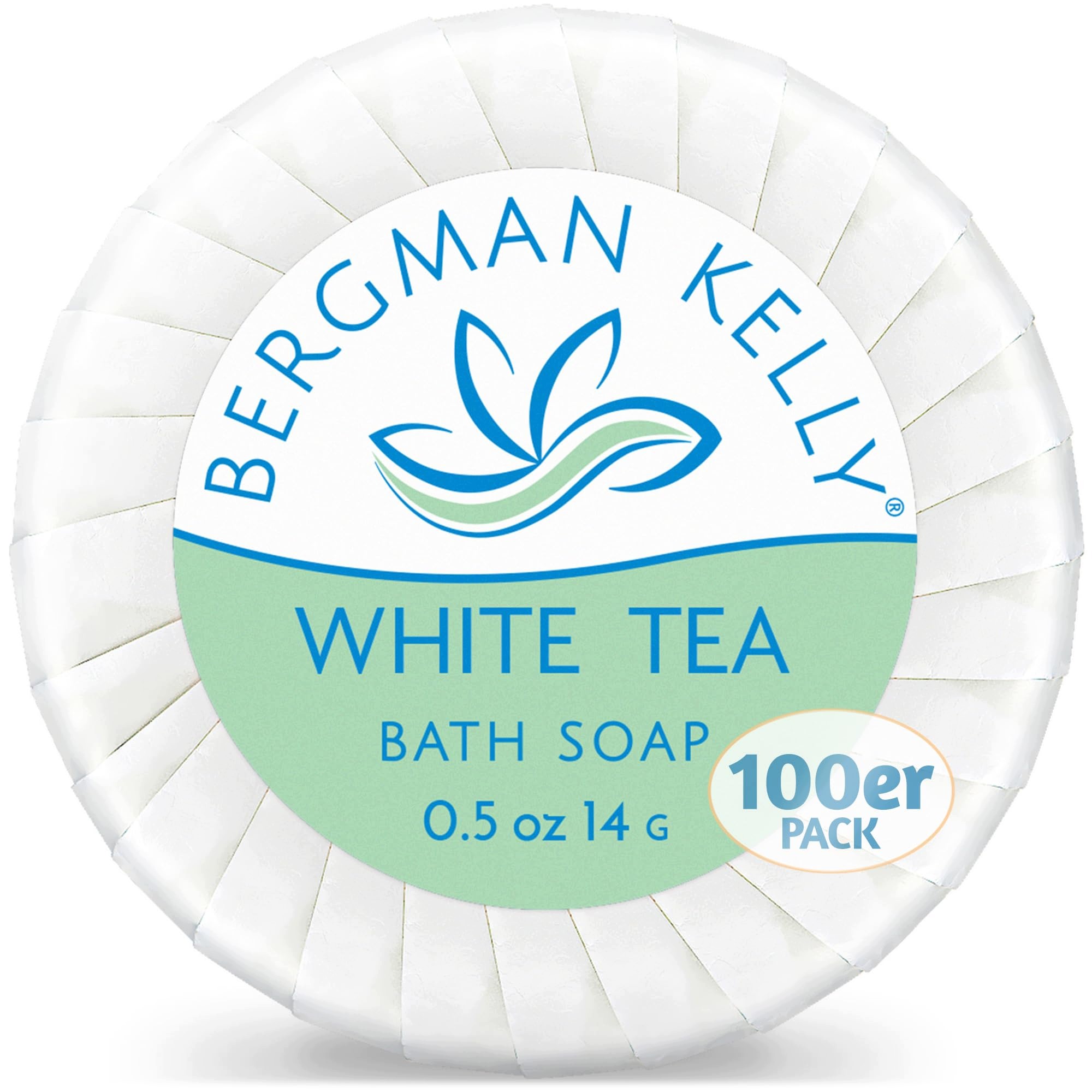 Mini hotelová mýdla Bergman Kelly Bílý Čaj Luxusní 14 G 100 Kusů