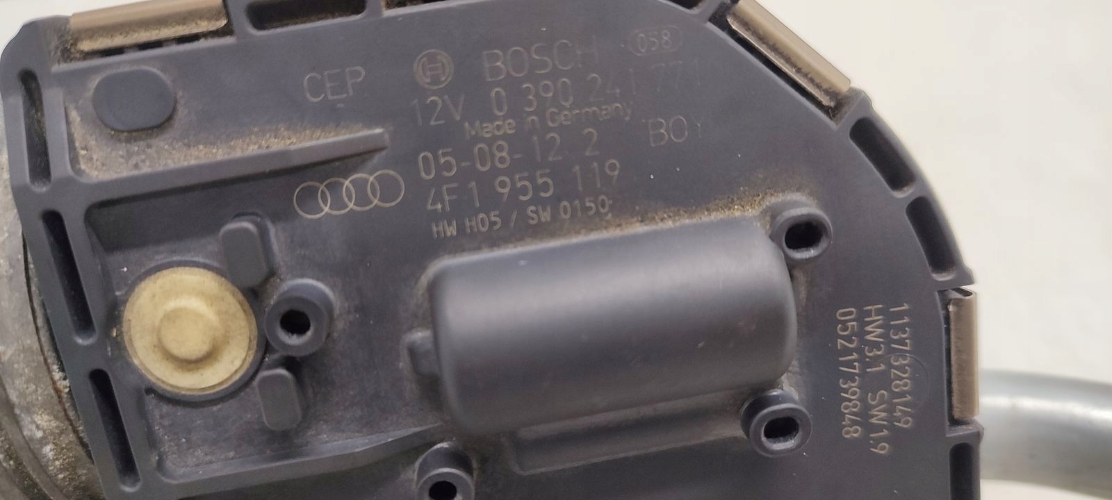ablaktörlő mechanizmus Audi A6 C6
