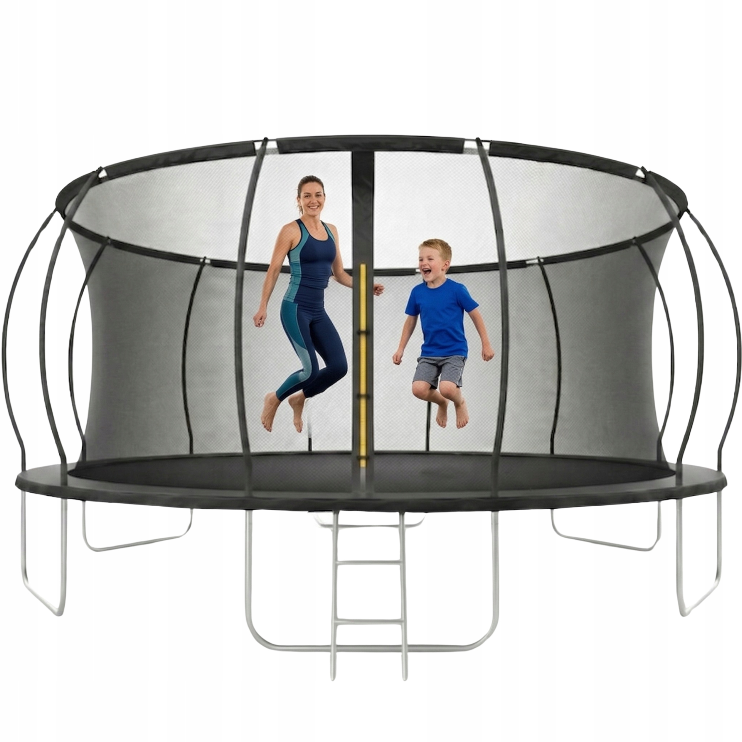 Trampolina ogrodowa dla dzieci 465cm Funfit siatka wewnętrzna Premium 15ft