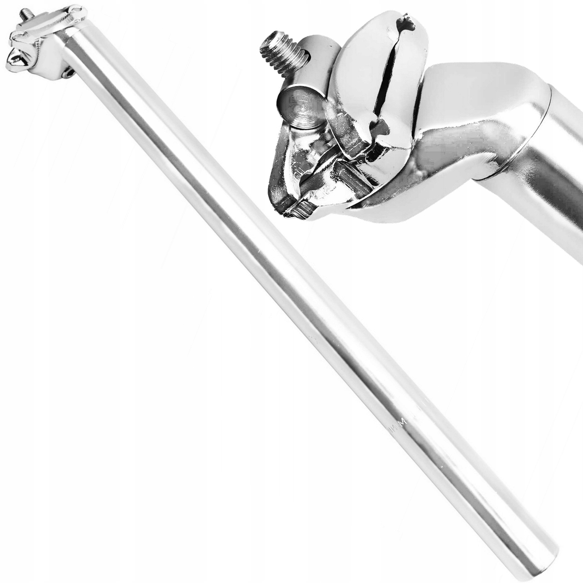 Sztyca 27,2 mm wspornik siodełka 400mm siodła rurka z jarzmem