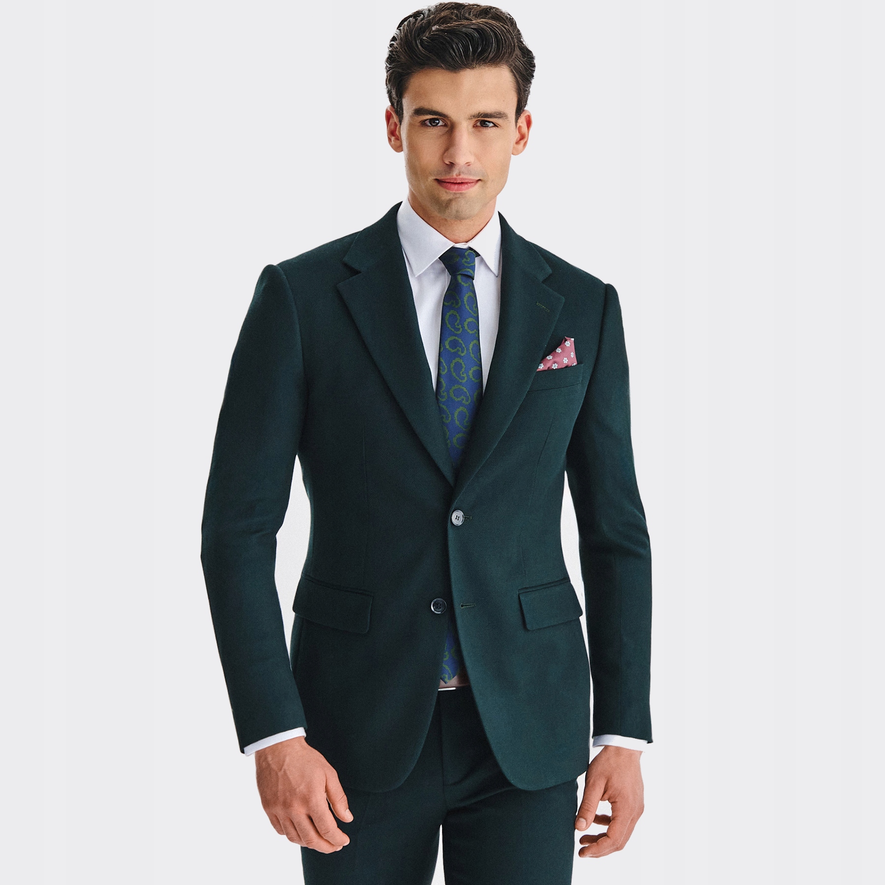 Zelené slim sako Pako Lorente , vel 52/182