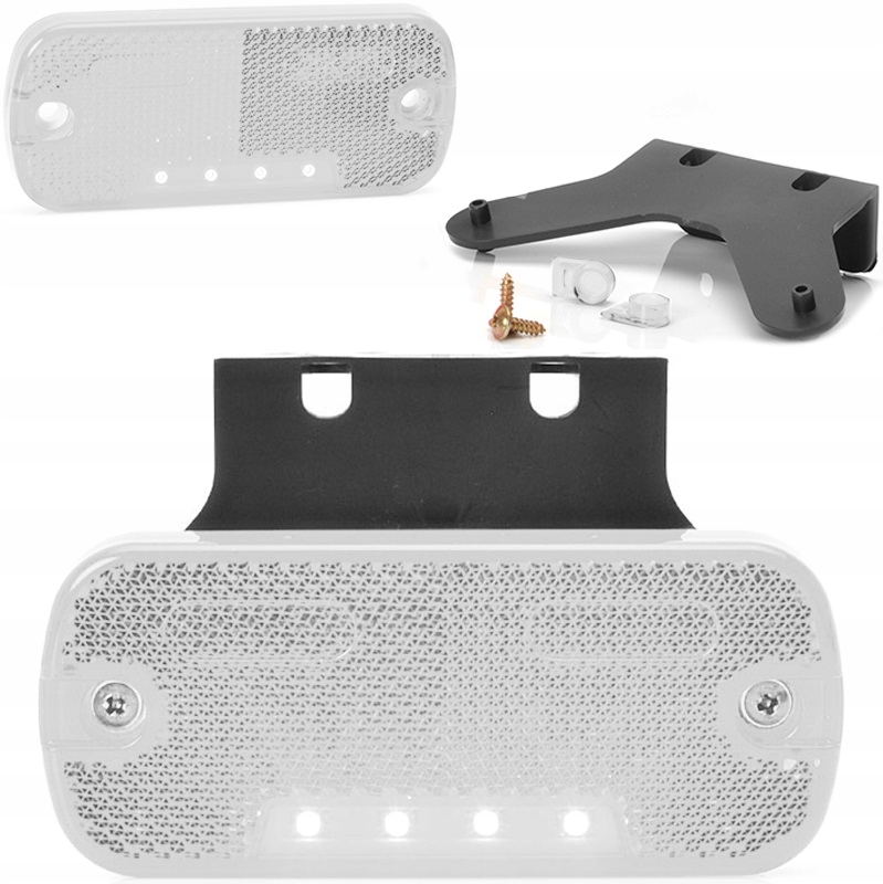 LAMPA OBRYSOWA DIODOWA LED BIAŁA NACZEPA TIR WAŚ