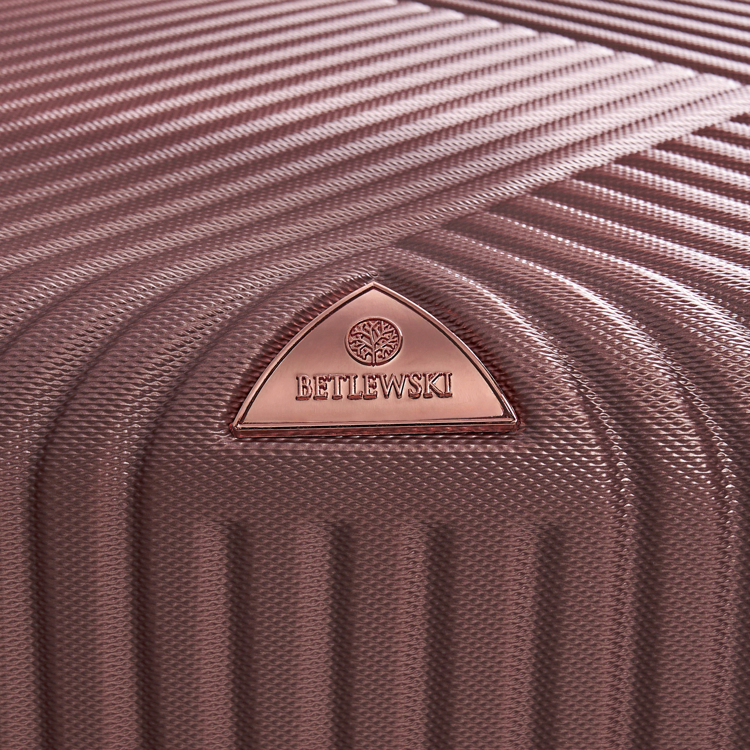 Betlewski zestaw walizek ABS różowy 3szt Kolekcja CALLISTO