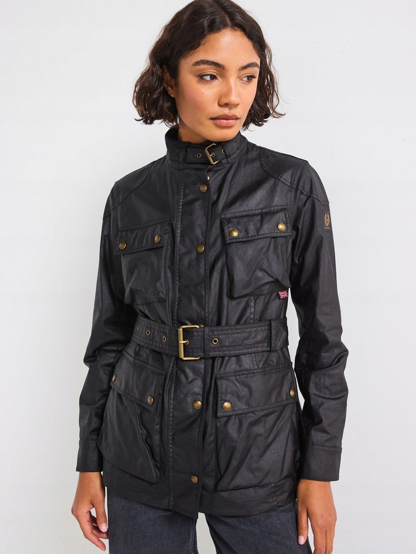 Belstaff Voskovaná Bunda Trialmaster Pro 105311BLACK42 42