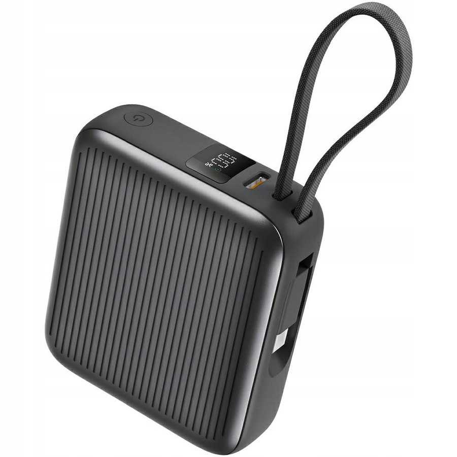 PowerBank Energea Integra Mini 35 10000mAh kabel Usb-c PD35W szary