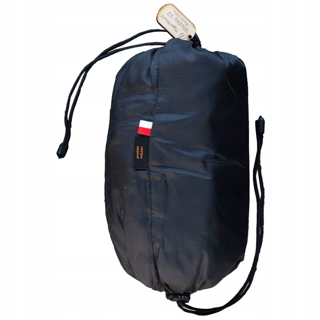 Hojdacia sieť Vážka V2 Double Zip s moskytiérou Black TigerWood Poland
