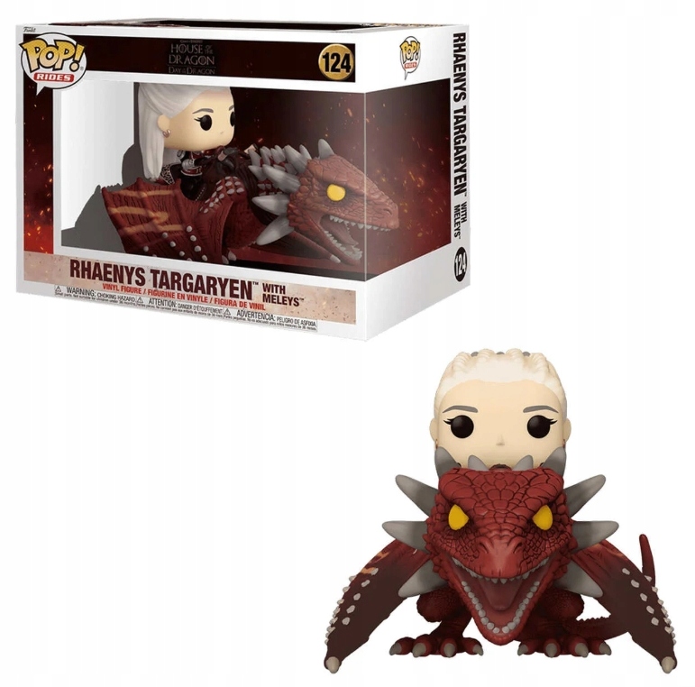 Funko Pop Dům Draků Rhaenys Targaryen z Meleys 124