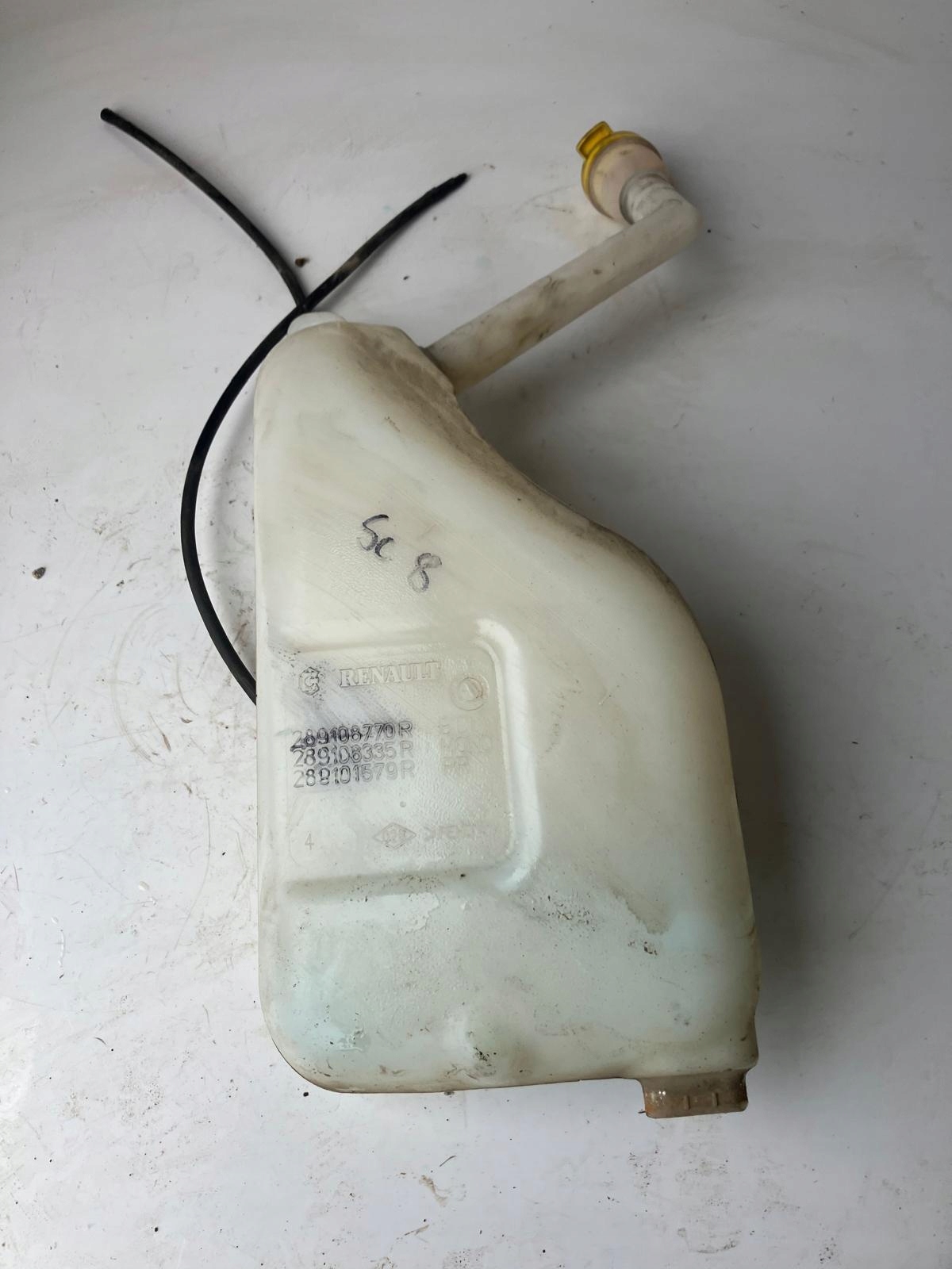 washer fluid tank RENAULT SCENIC III 289108770