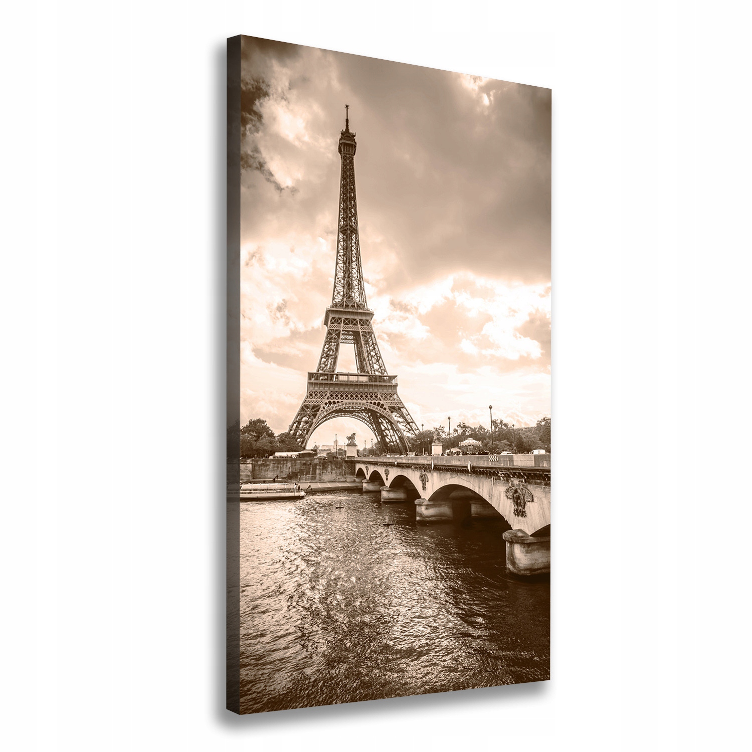 

Foto obraz na płótnie Wieża Eiffla Paryż 60x120 cm