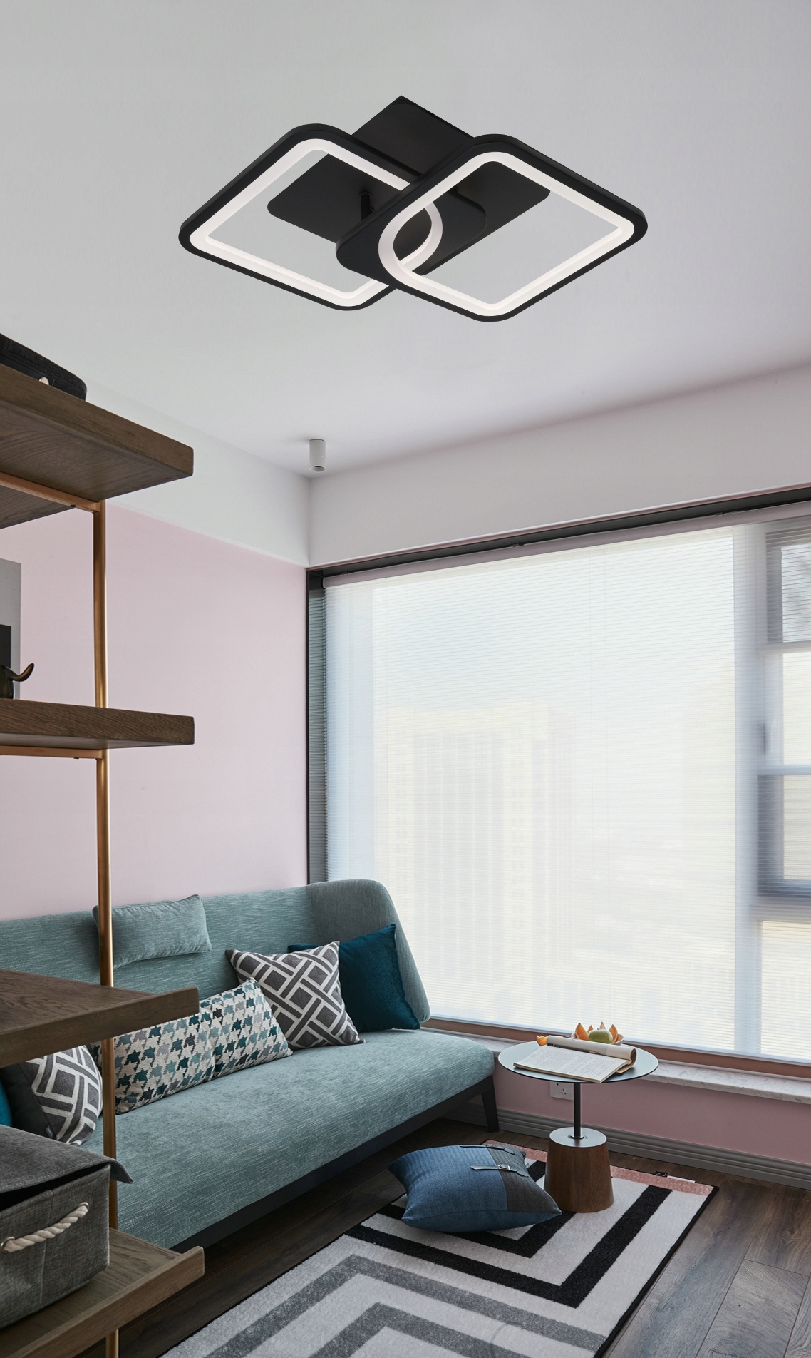 LAMPA LED RING LAMPA SUFITOWA PLAFON LED + PILOT Marka Amper