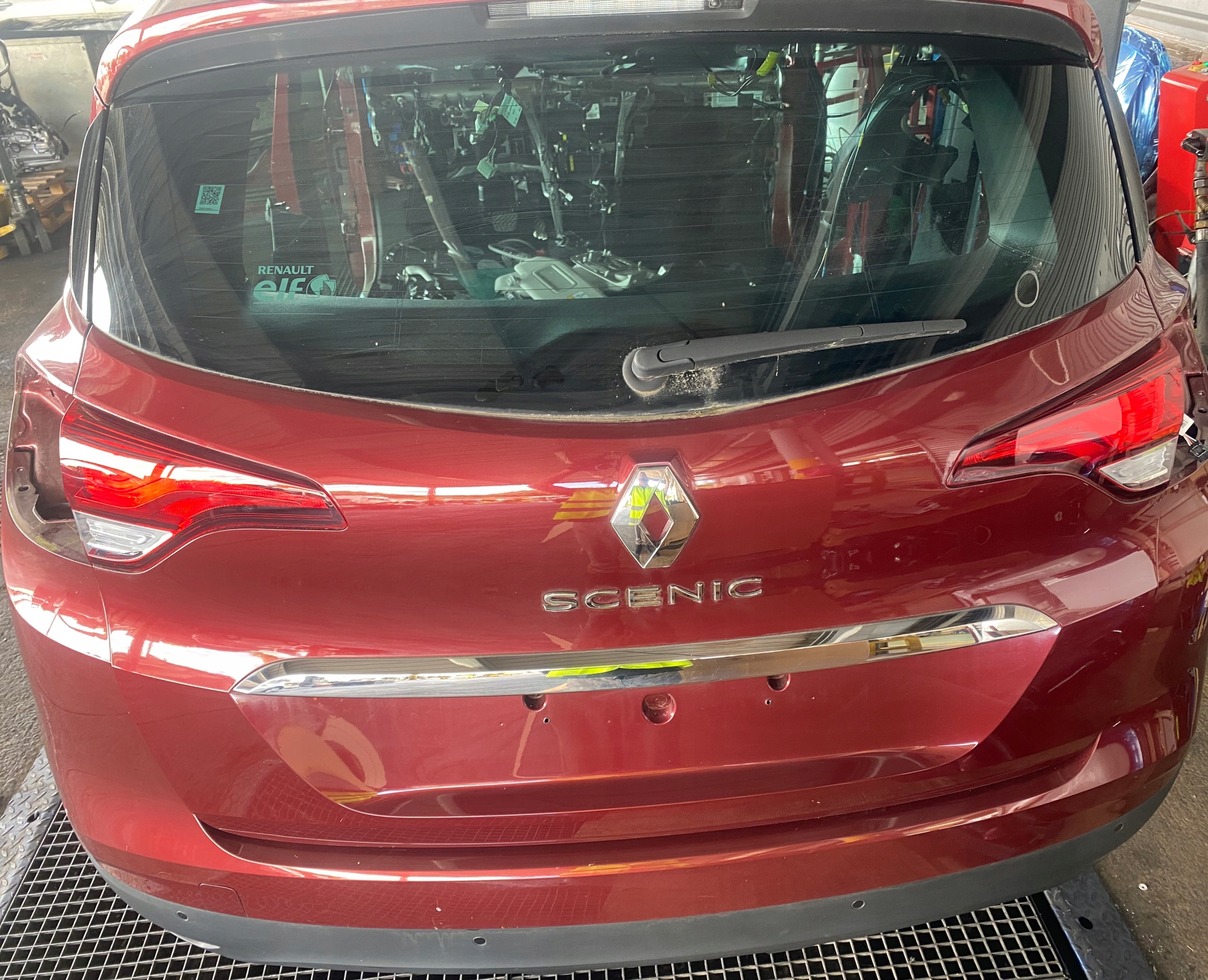 RENAULT SCENIC IV trunk door boot KAMERA TENPF