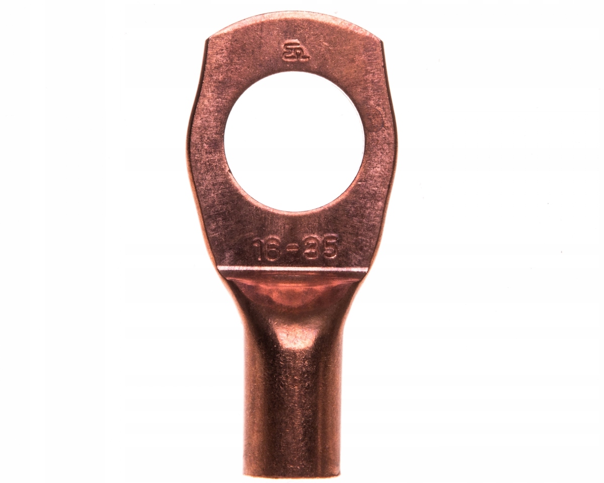  /><p><b>Specyfikacja techniczna:</b></p><ul><li><b>Producent:</b> ERGOM</li><li><b>Model:</b> E11KM-01010104400</li><li><b>Kod EAN:</b> 5900003173983</li><li><b>Przekrój przewodu:</b> 35 mm²</li><li><b>Otwór montażowy:</b> M16</li><li><b>Materiał:</b> Miedź (niecynowana)</li><li><b>Typ końcówki:</b> Oczkowa, rurowa</li><li><b>Kąt połączenia:</b> Prosty</li><li><b>Z otworem kontrolnym:</b> Tak</li><li><b>Z izolacją:</b> Nie</li><li><b>Model:</b> Bez kołnierza</li><li><b>Zgodność z normami:</b> DIN 46235</li></ul><p><b>Zastosowanie:</b></p><p>Końcówka oczkowa KM 35/16 jest przeznaczona do zakończania przewodów wielodrutowych w instalacjach elektrycznych. Stosowana w połączeniach śrubowych, zapewnia trwałe i bezpieczne połączenie przewodów z elementami instalacji. Idealna do zastosowań w przemyśle, energetyce oraz budownictwie.</p><p><b>Zalety produktu:</b></p><ul><li>Wysoka jakość wykonania</li><li>Odporność na korozję</li><li>Łatwy montaż</li><li>Zgodność z normami DIN</li></ul></div>
                    </div>
    </div>
                                                                    <div class=