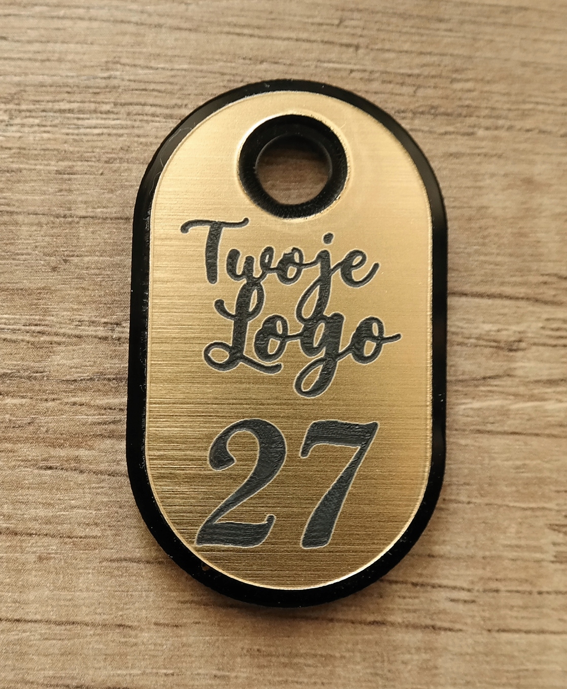 BRELOKI BRELOK numerek do szatni hotel 7x4 cm EAN (GTIN) 5903919096056