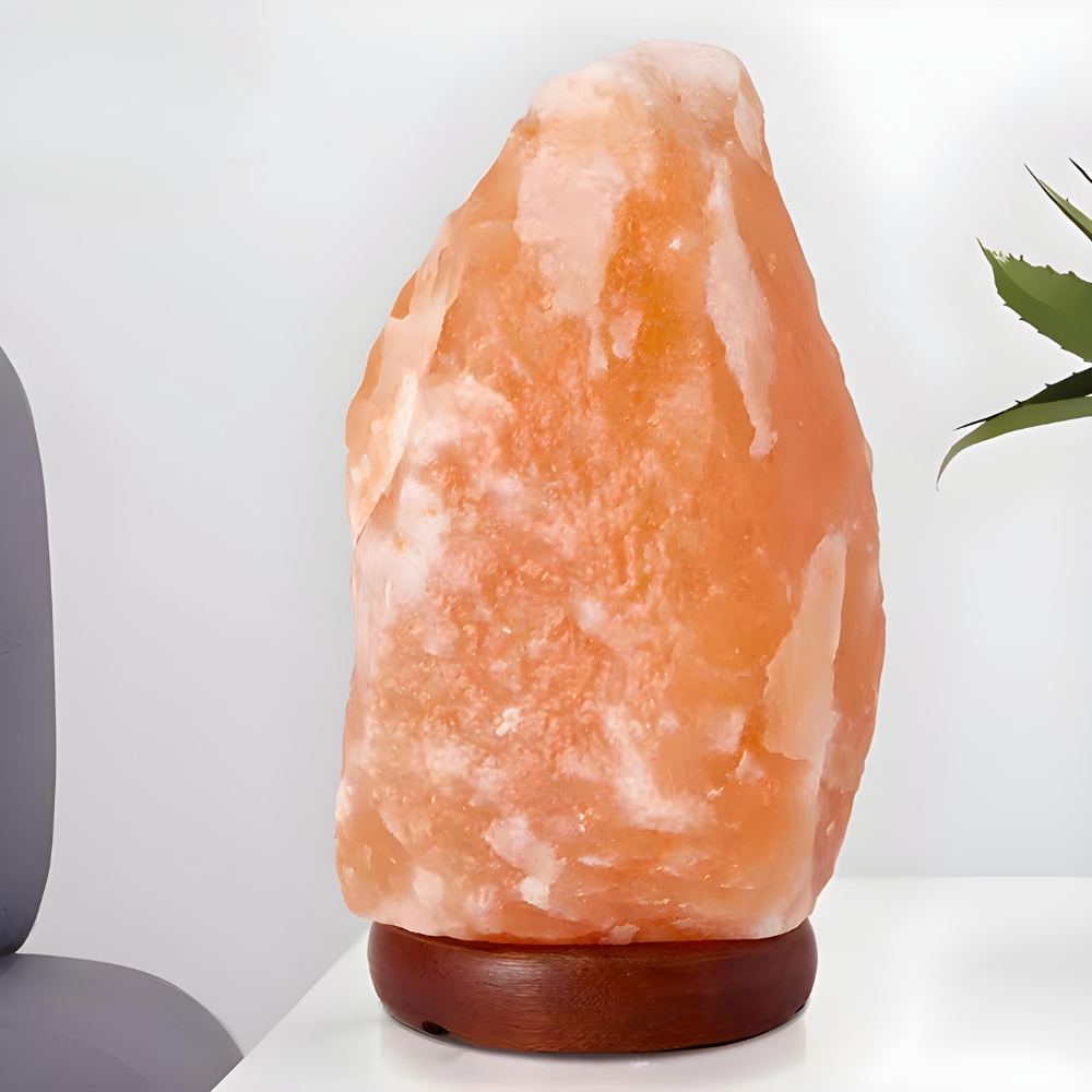 DUŻA NATURALNA LAMPA SOLNA NATURALNA JONIZATOR OCZYSZCZACZ HIMALAJSKA 9-12 Zasilanie sieciowe