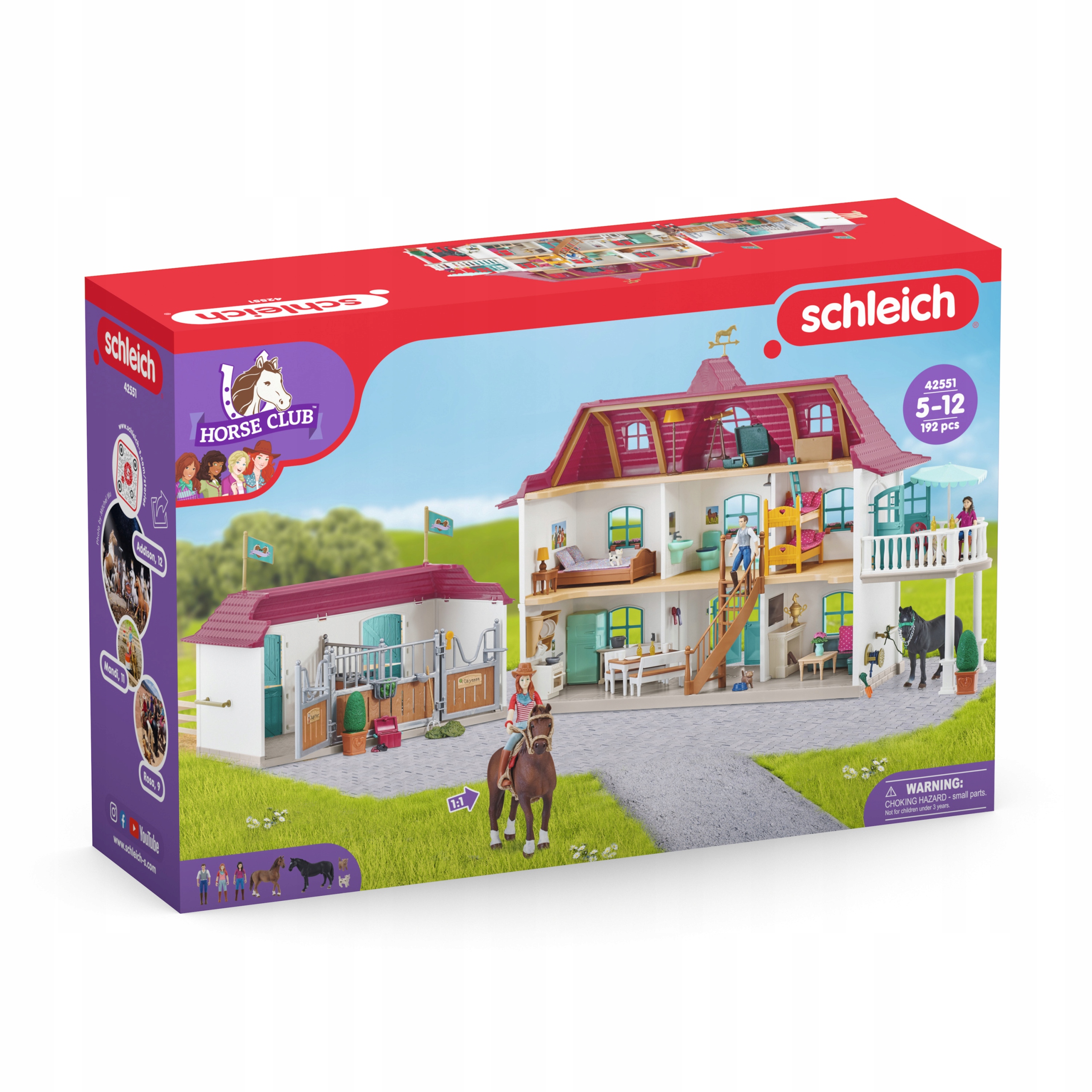 

Schleich Stadnina koni Horse Club, Lakeside 42551