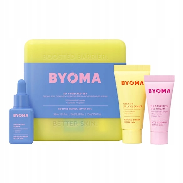 Byoma So Hydrated Set Zestaw do Pielęgnacji Twarzy Nawilżający