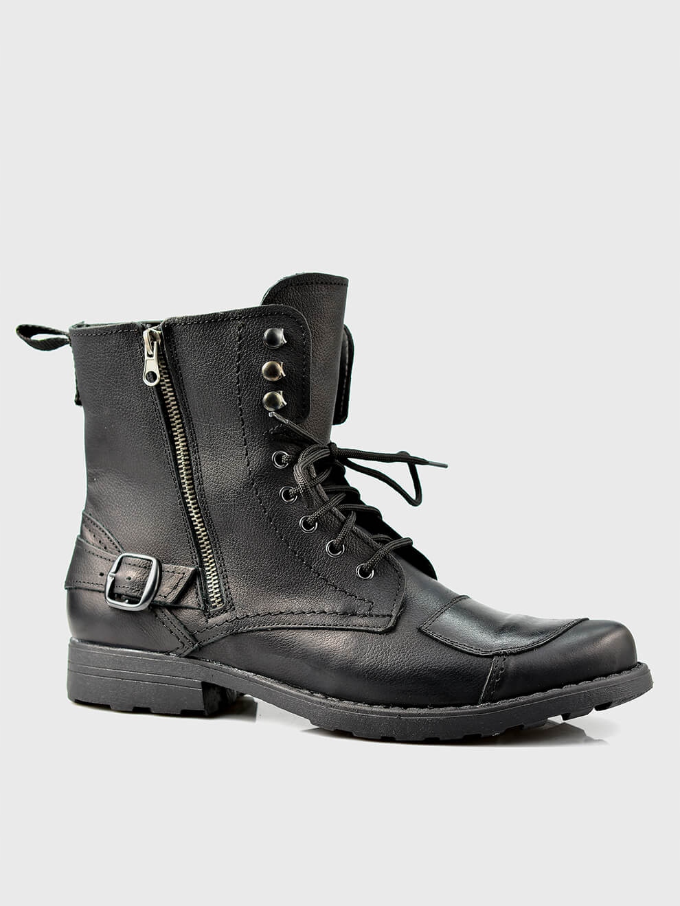 Skórzane Buty Motocyklowe All Ride Blake Męskie 44 Model Blake