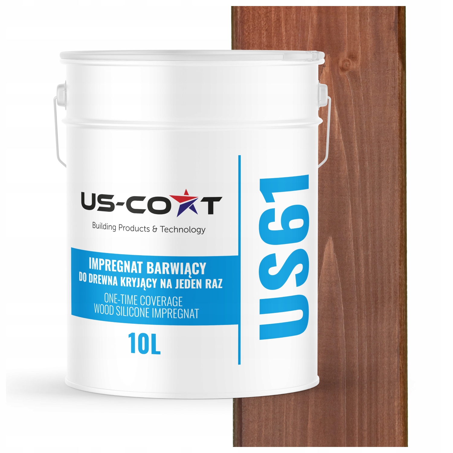 Impregnace Na Dřevo Extra Barva S Vosky Chrání Najednou Uv Ořech Tmavý 10 L