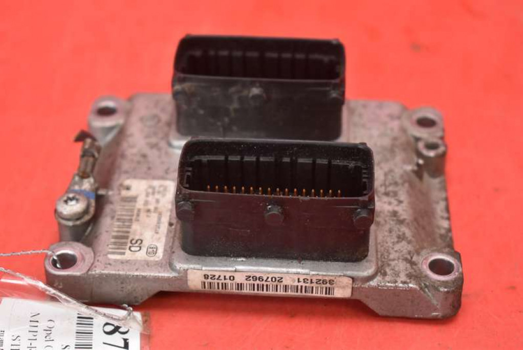 computer control unit of the engine 55350552SD OPEL CORSA 1.2 16V 75 KM 03-06