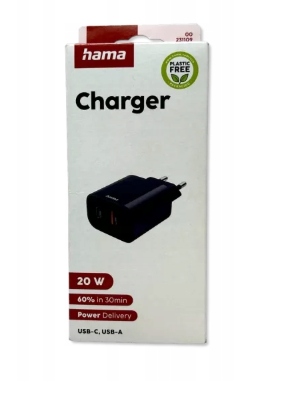 Ładowarka Sieciowa Hama Ecosential Pd 86441 20W Antracyt
