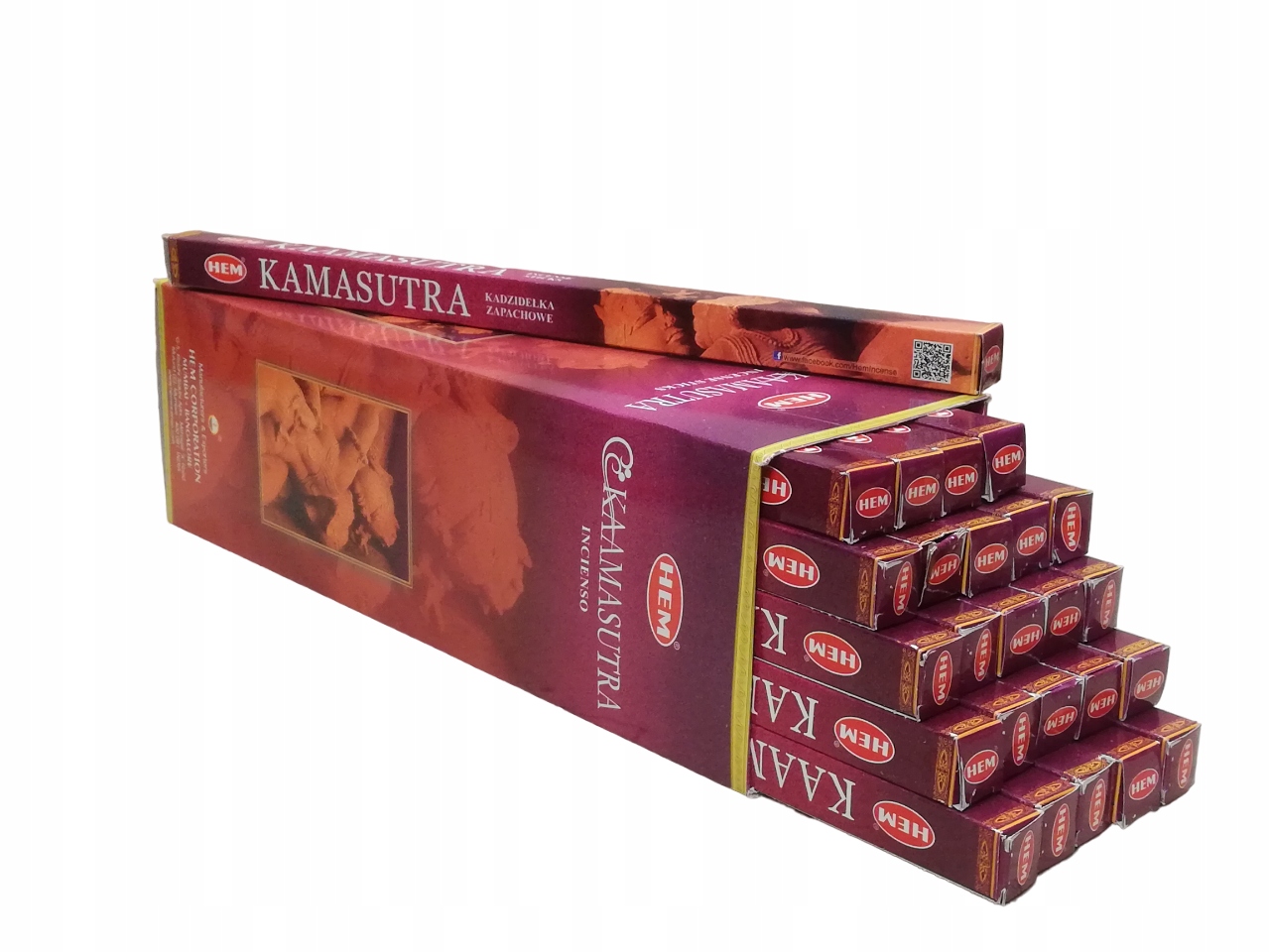 KADZIDEŁKA ZAPACHOWE KAMASUTRA HEM 200 szt.