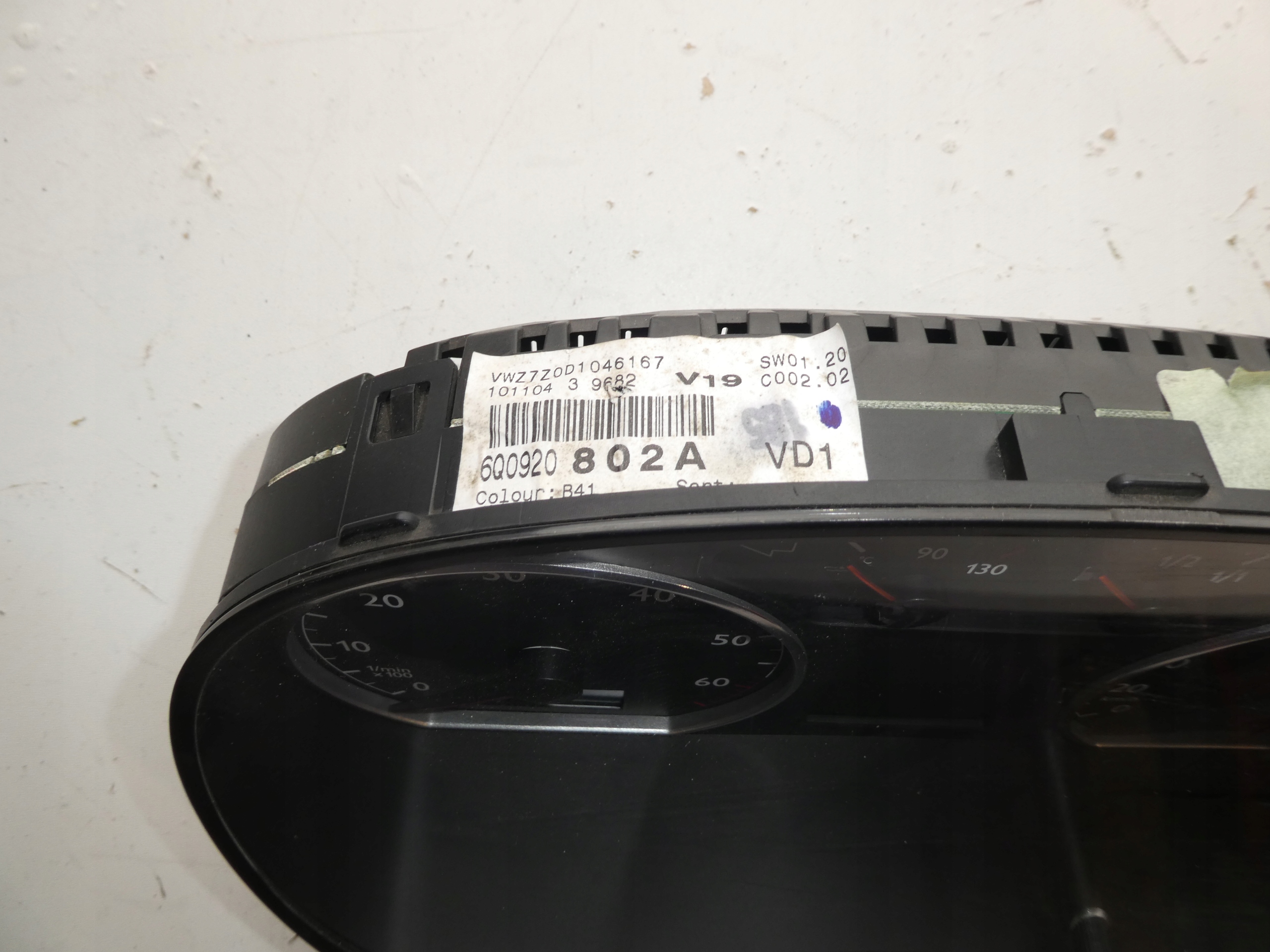 VW POLO 9N dials dials 6Q0920802A