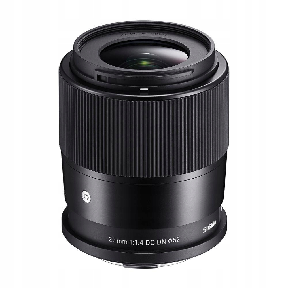 Obiektyw Sigma 23mm F1.4 DC Dn Fuji X 3 lata
