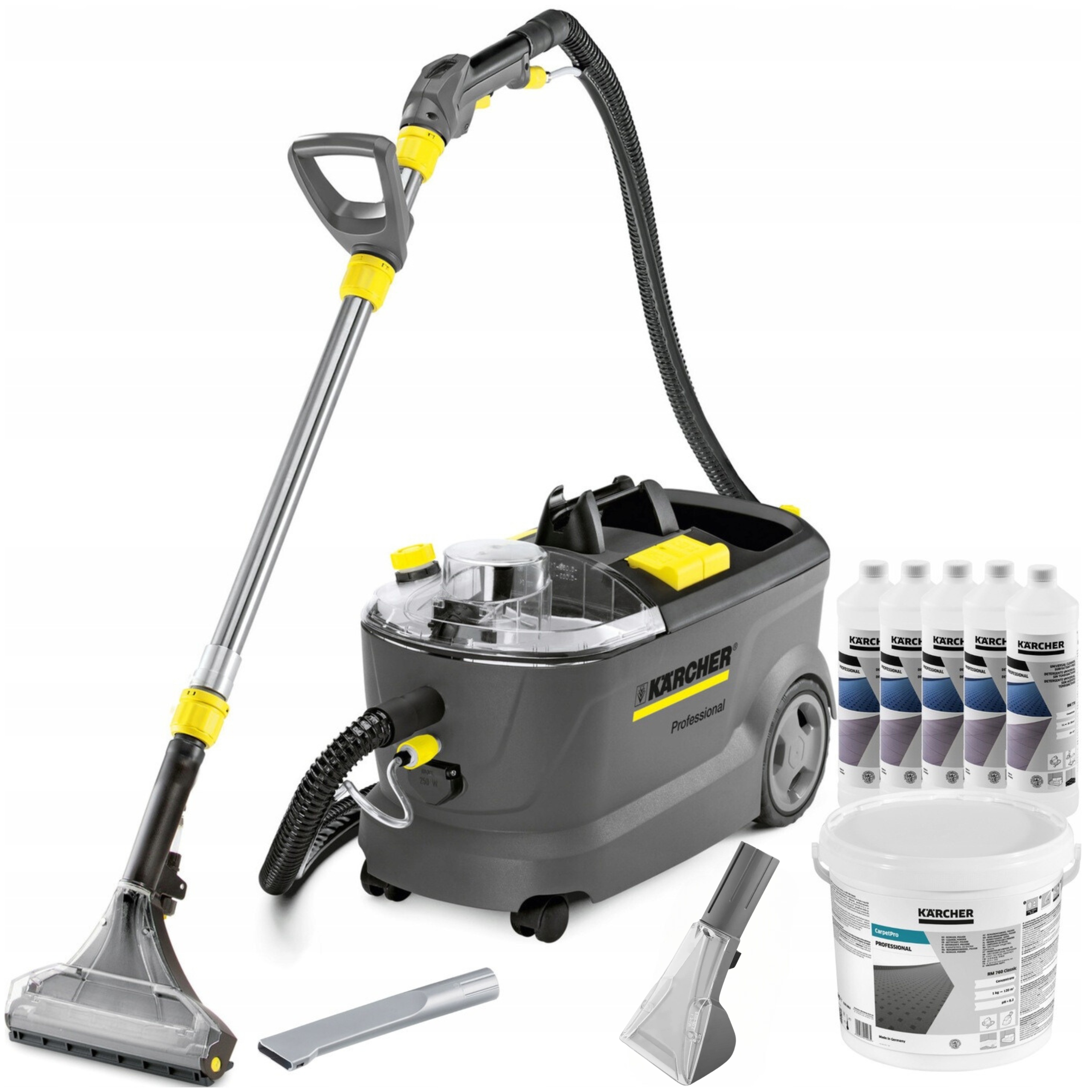Odkurzacz Piorący Karcher Puzzi 10/2 Zestaw Do Prania Tapicerki