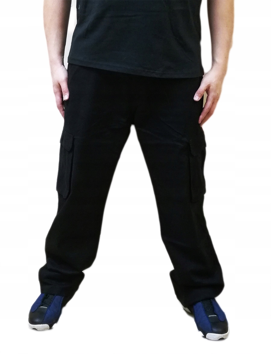 13XL Big Men Velké černé silné Kapsáče na gumičce Viking Army Kapsy