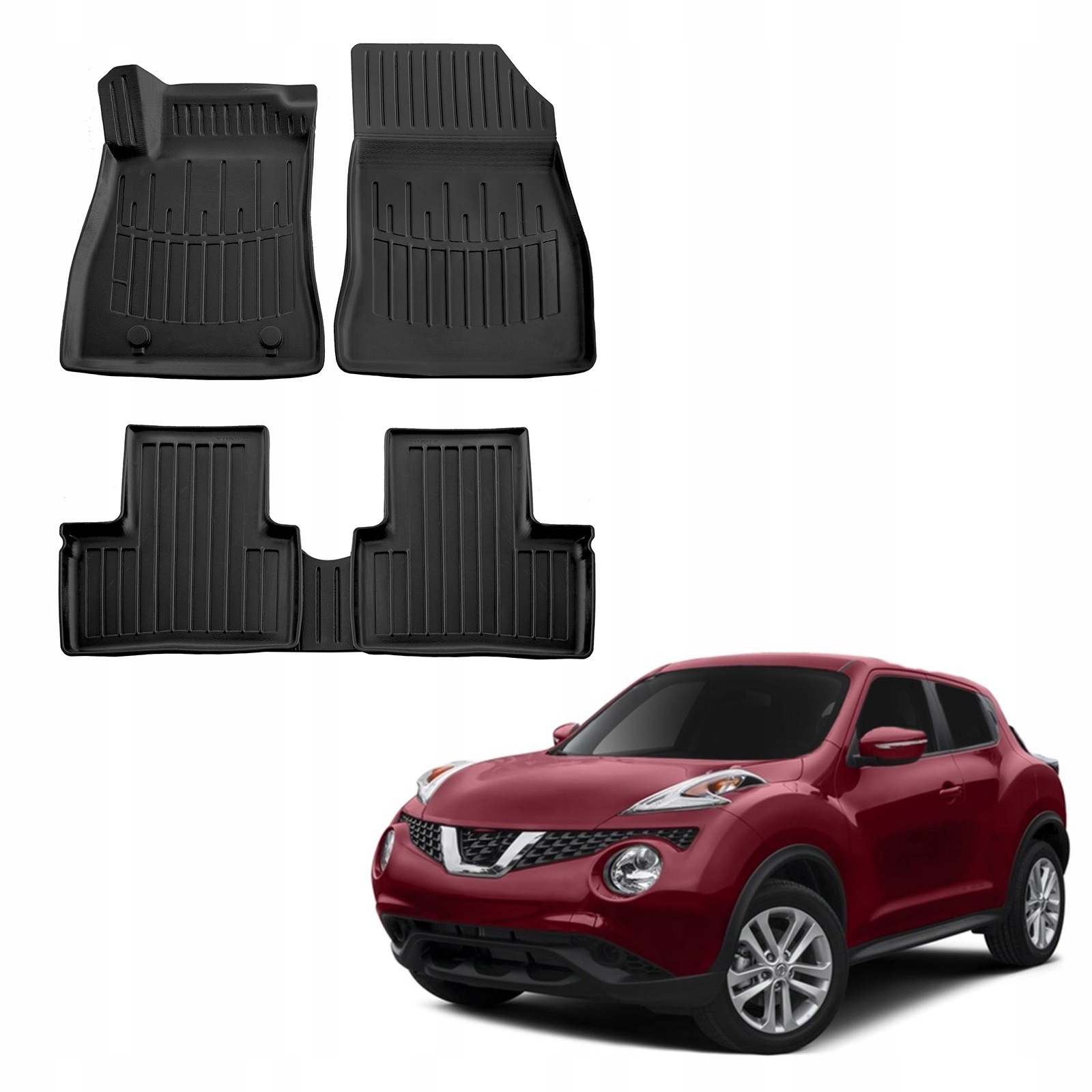 Nissan Juke 2010-2018 Dywaniki Gumowe Korytka