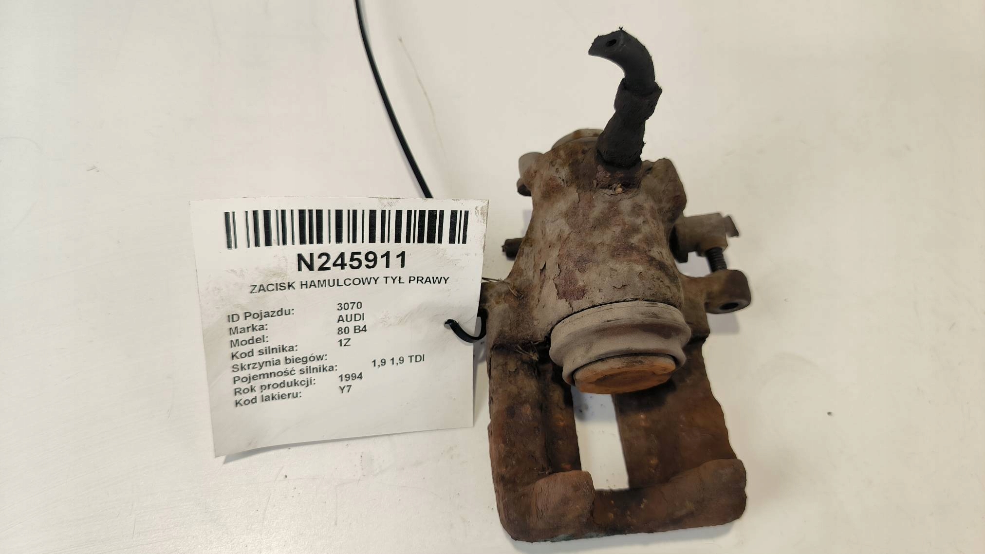 caliper brake rear part right AUDI 80 B4