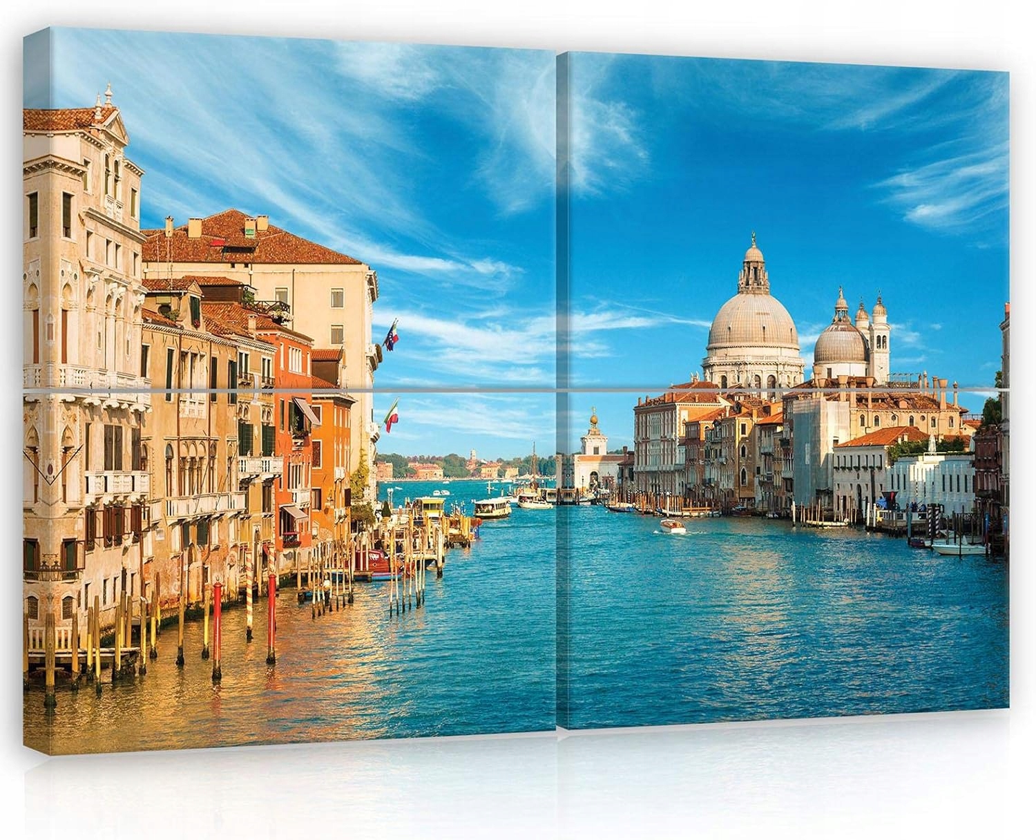Obraz 120x80 Benátky Veľký kanál Taliansko krajina architektúra voda slnko