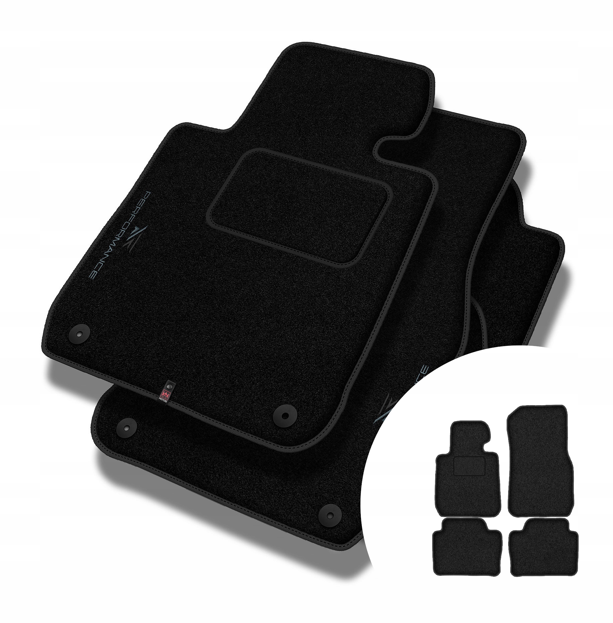 Velurové koberce Performance pro Bmw řady 4 F36 2014-2021