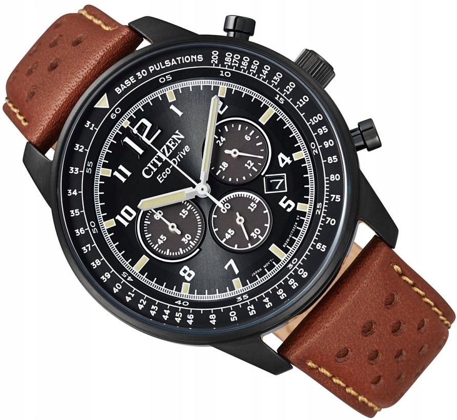 Zegarek Męski Citizen CA4505-12E Chrono Solar Na Pasku +box 44MM
