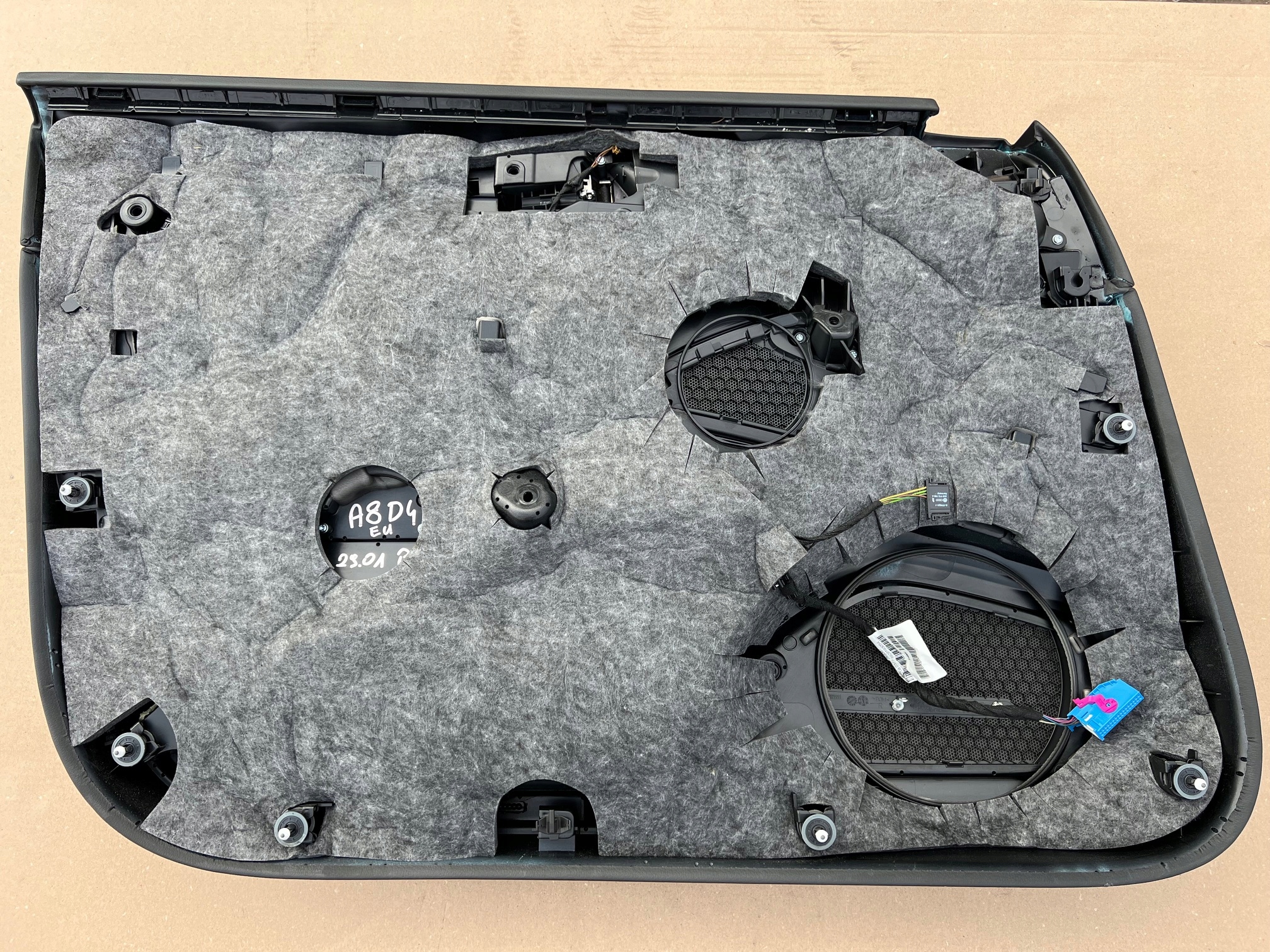 AUDI A8 D4 side door upholstery ALCANTARA right front BOSE