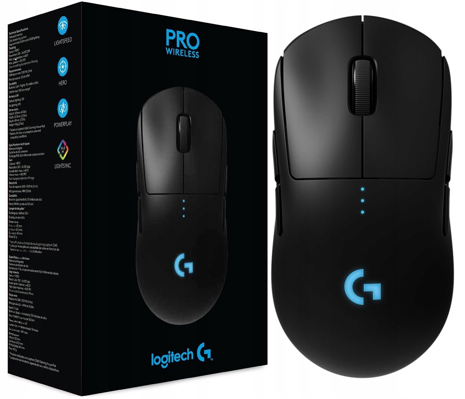 Игровая мышь logitech pro wireless