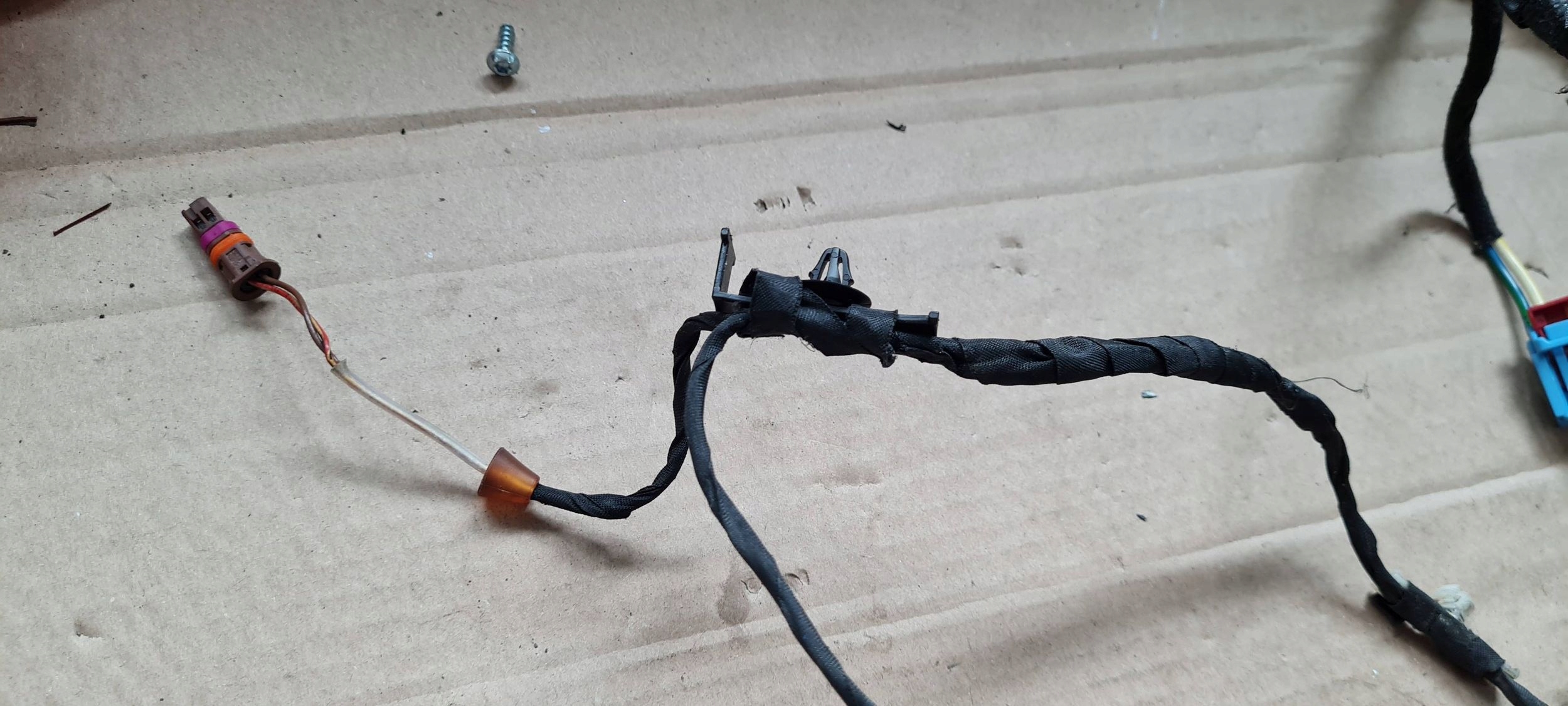 S4 B9 8W A4 bundle wiring door left left front 8W0971029AN
