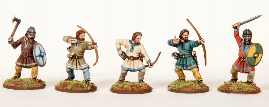 Goth Warriors - 5 szt. Liczba figurek 5