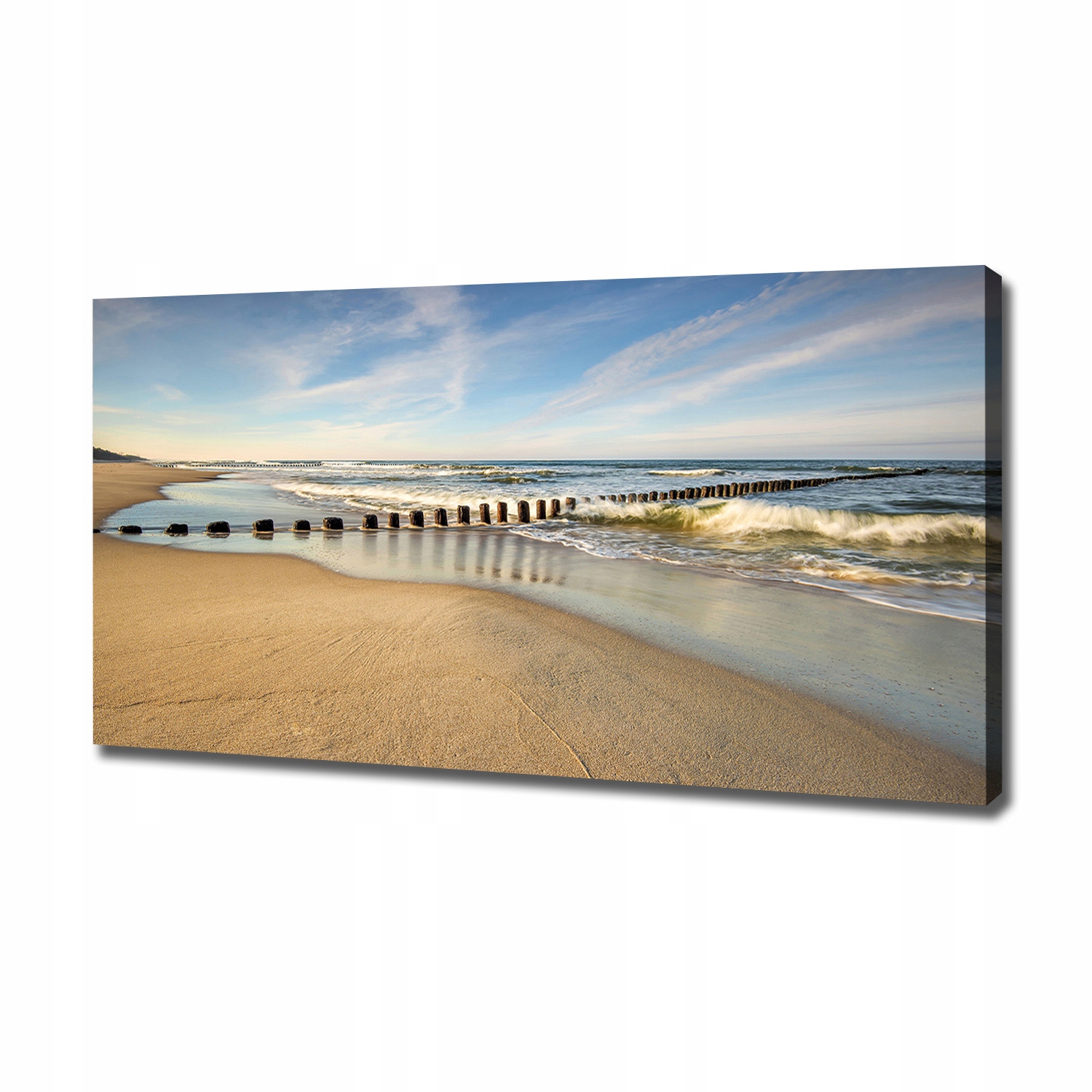 

Foto obraz na płótnie Plaża nad Bałtykiem 120x60cm